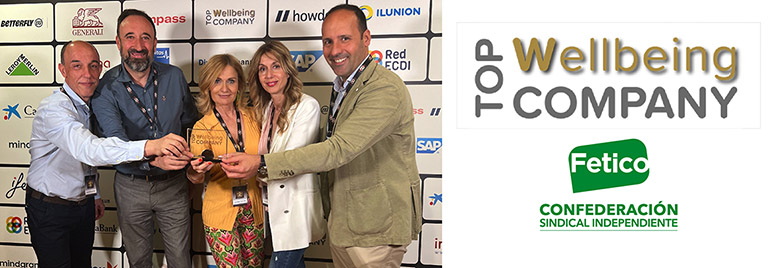 Fetico entre las Top 30 Wellbeing Company en España