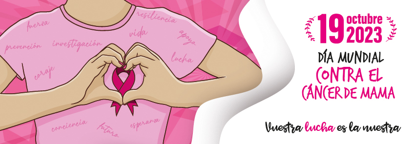 Día contra el cáncer de mama 2023. 